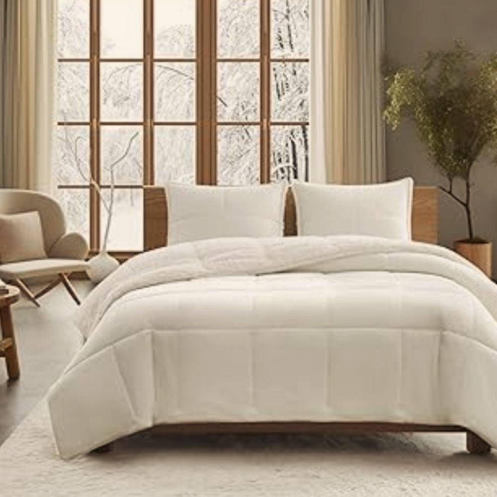 Ugg Alahana Diamond Queen Comforter Set- Moon Dust